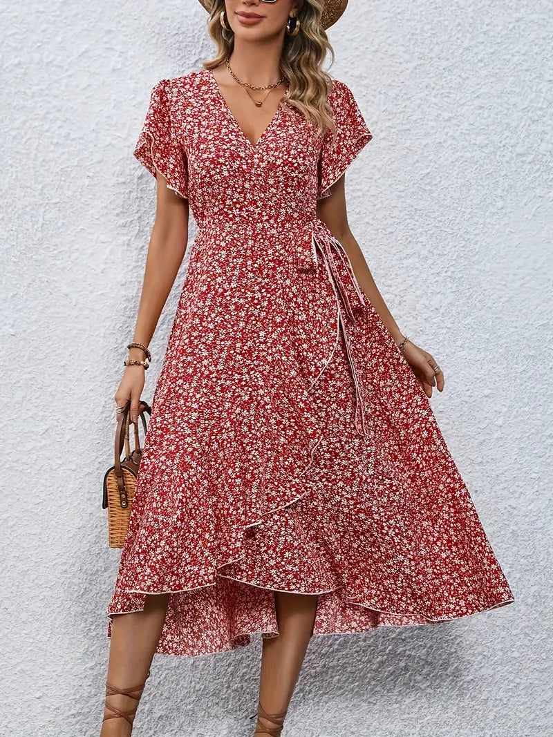 Sylis | Floral Midi Dress