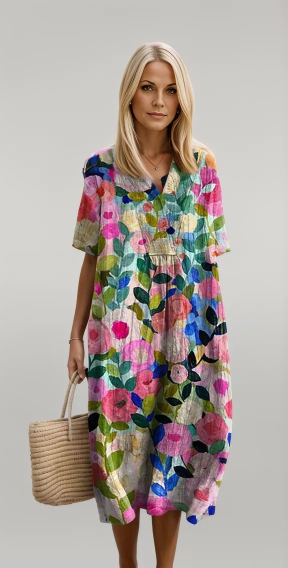 Sylis | Colorful summer Dress