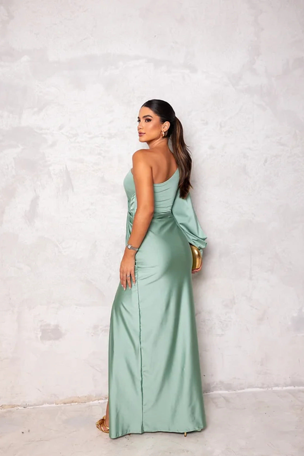 Sylis | Elegant One-Shoulder Evening Dress