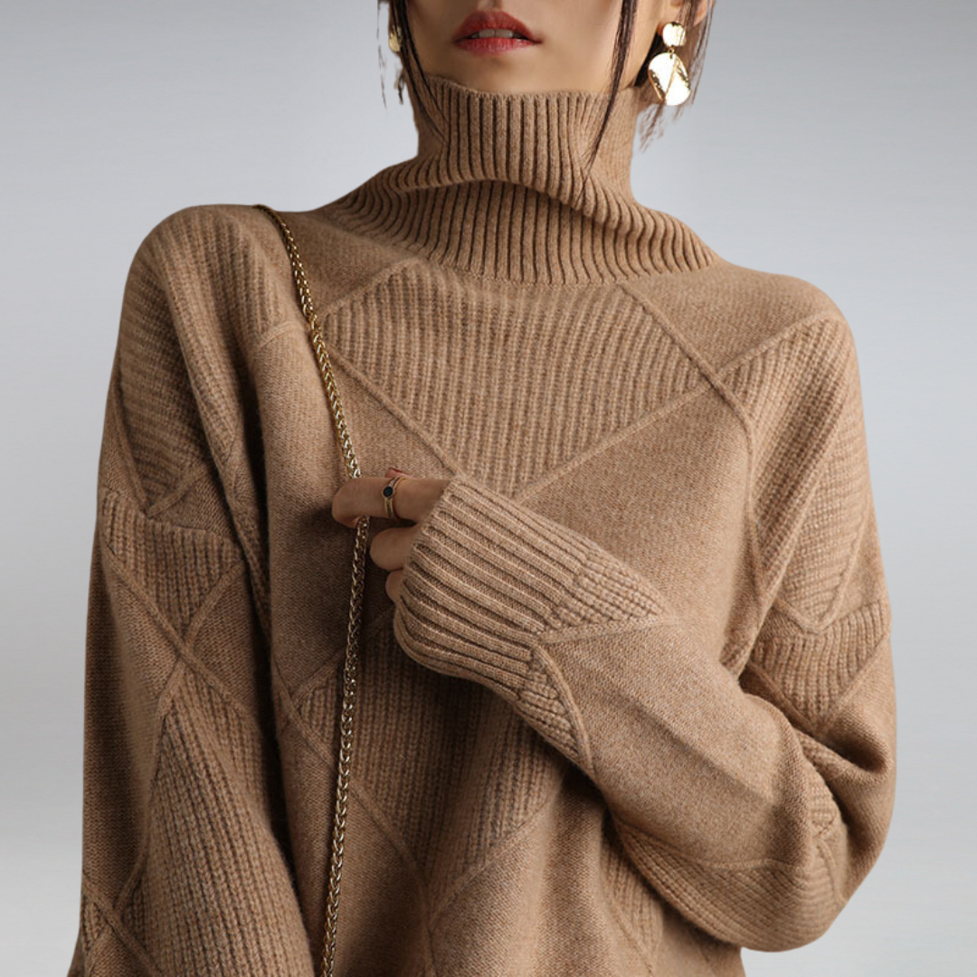 Sylis | Cashmere Turtleneck Sweater