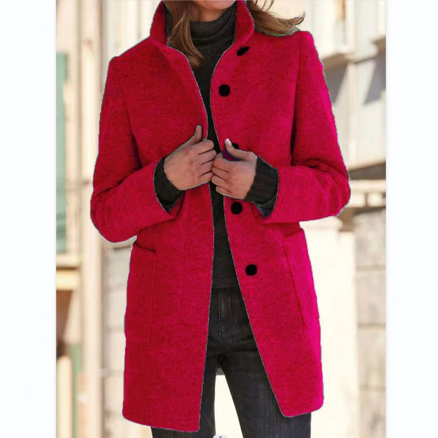 Vintage wool cardigan for women - Kayla