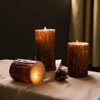 LED Candles LumiFlame | Flickering Real Wax Effect | Safe & Energy Saving | Various Sizes & Designs