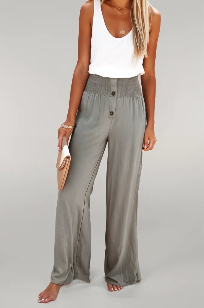 Sylis | Relaxed High-Waist Pants