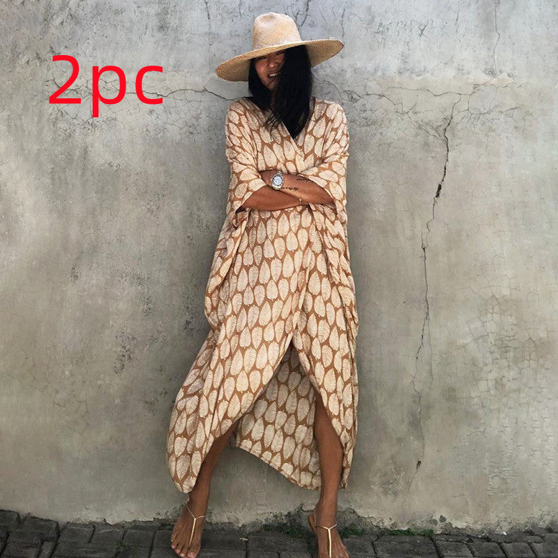 Sylis | Glamorous Sun Protection Resort Beach Dress Cover Up