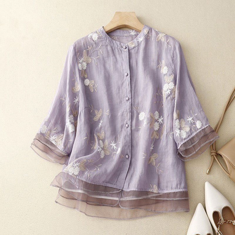 Sylis | Vintage Embroidered Blouse