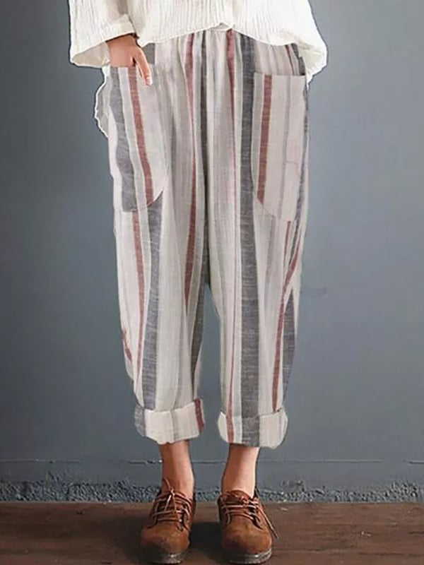 Sylis | Striped Relaxed Pants