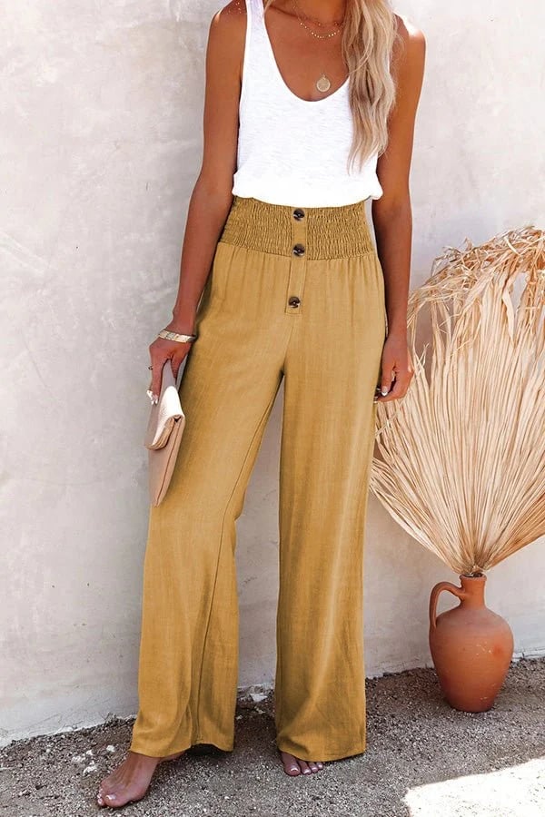 Sylis | Relaxed High-Waist Pants