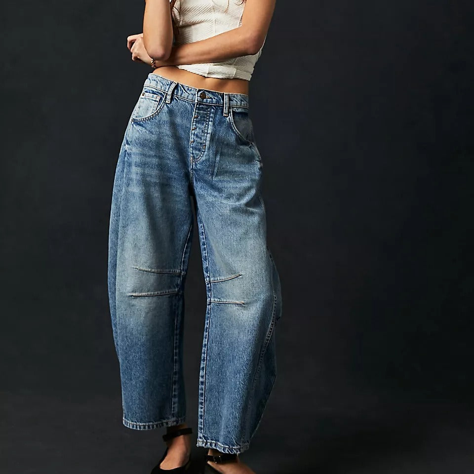 Sylis | Classic Wide Leg Fashion Jeans