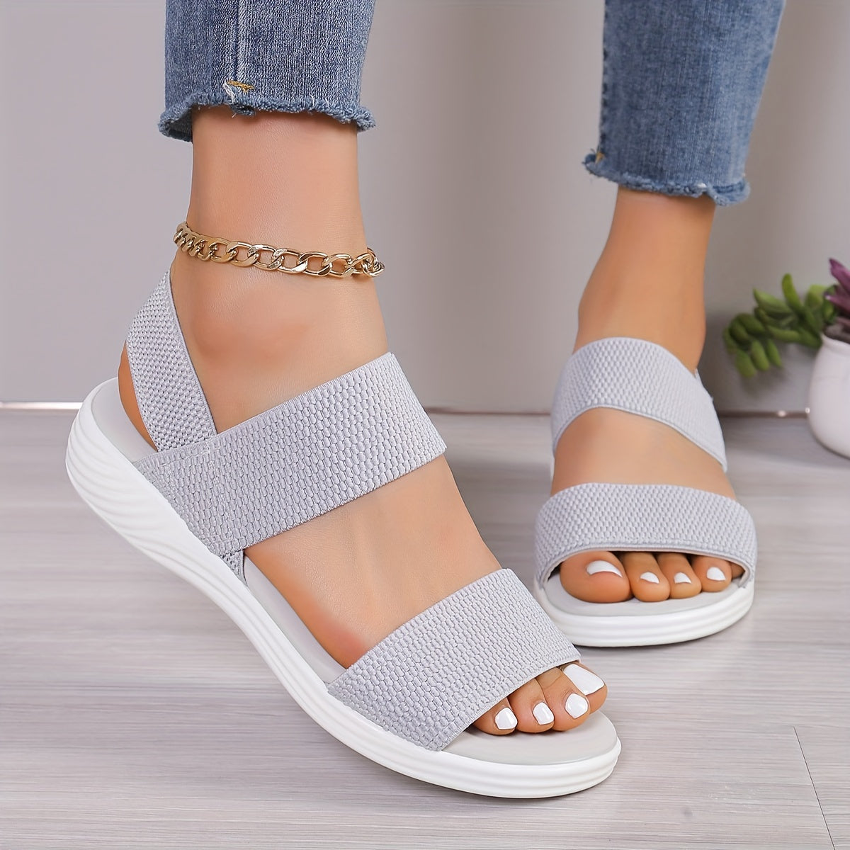 Sylis| Lightweight Stretch Sandals