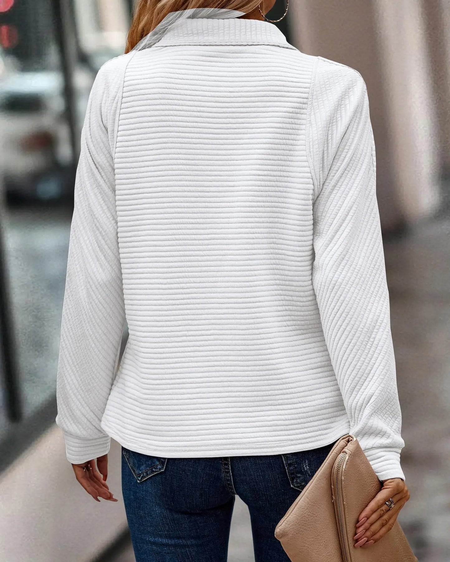 Sylis | | Elegant Sweater With V-Neck For Ladies