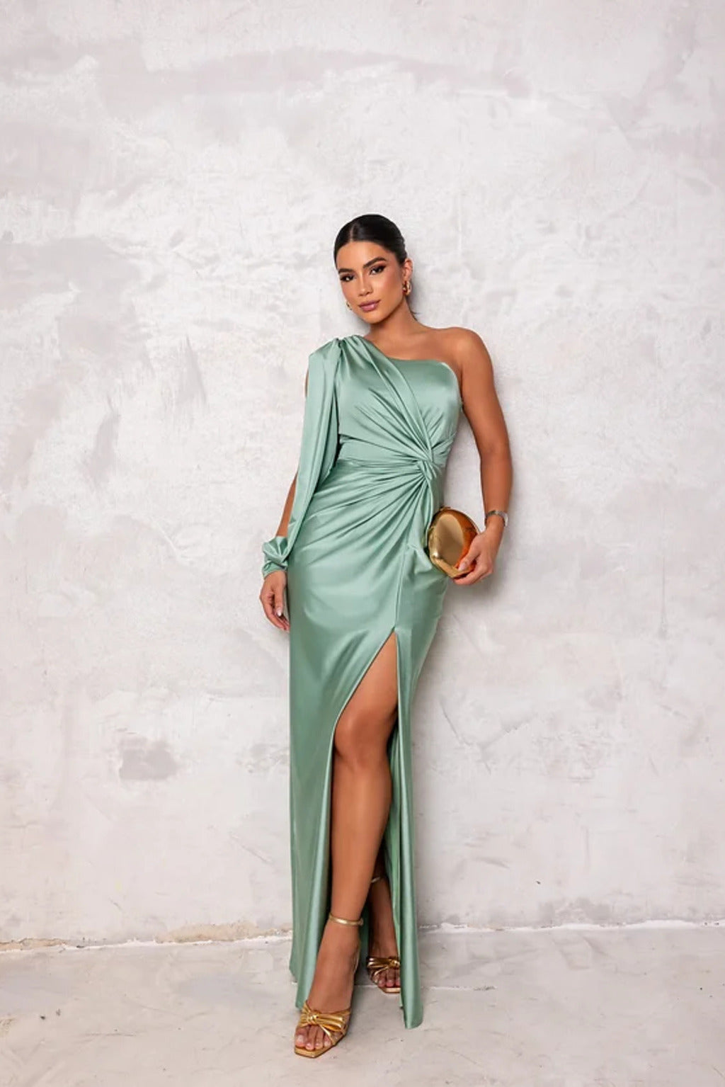 Sylis | Elegant One-Shoulder Evening Dress