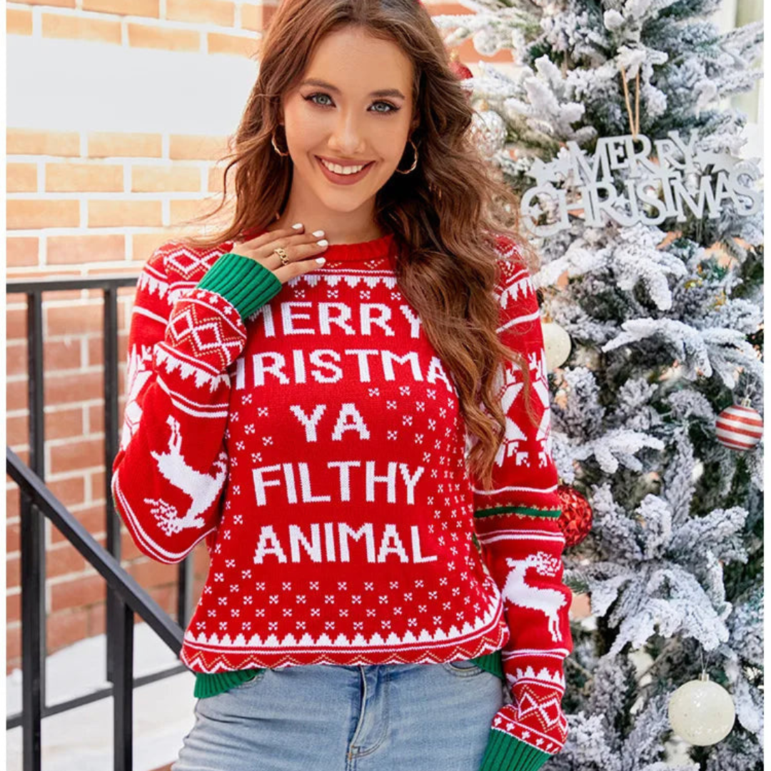 Sylis | Women's Comfortable Warm Christmas Sweater