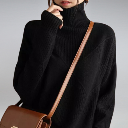 Sylis-Mode | Women's Luxurious Turtleneck Sweater