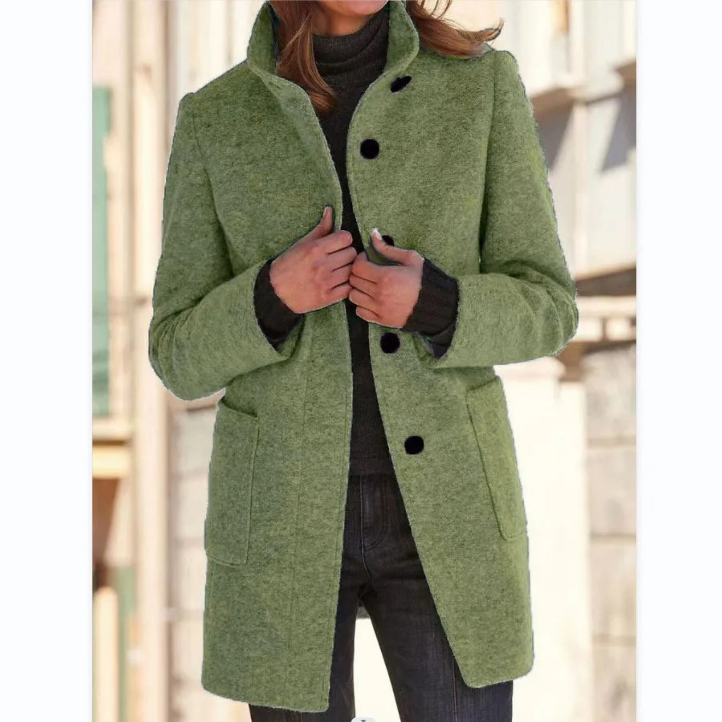 Vintage wool cardigan for women - Kayla