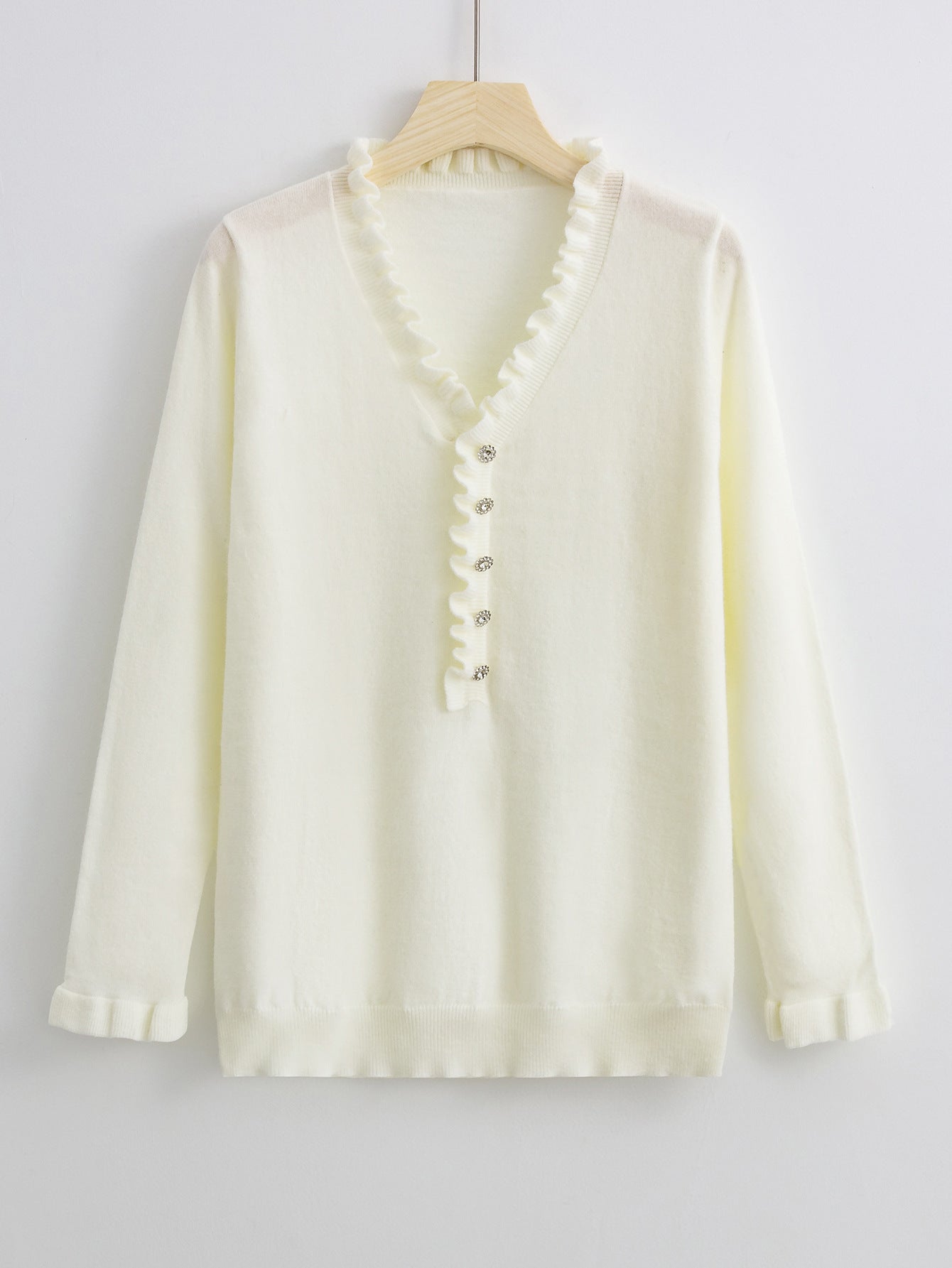 Sylis Sweater with Elegant Buttons