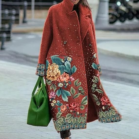 Sylis lapel long sleeve