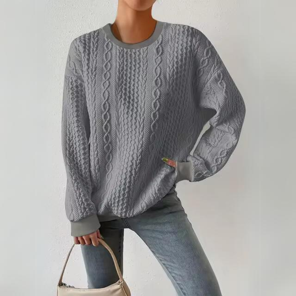 Sylis | Casual Crew Neck Sweatshirt