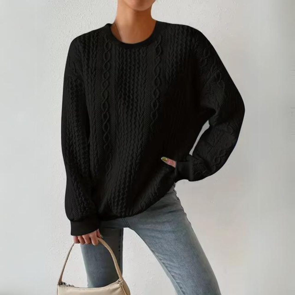 Sylis | Casual Crew Neck Sweatshirt