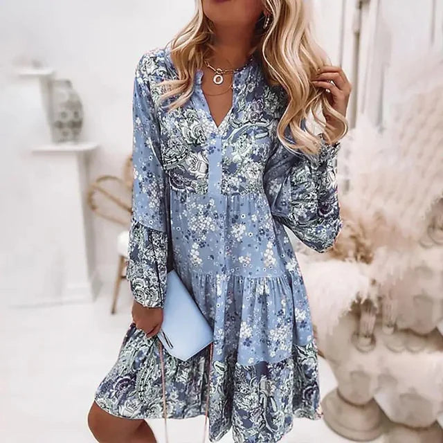 Sylis | Printed Boho Dress