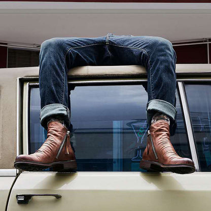 Sylis-Mode - Casual Autumn Stylish Boots with Zipper for Men