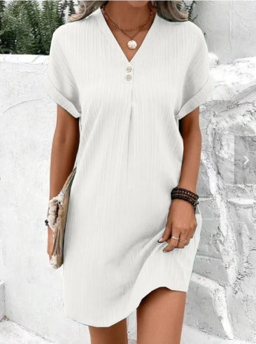 Sylis | Chic Elegant V-Neck Dress