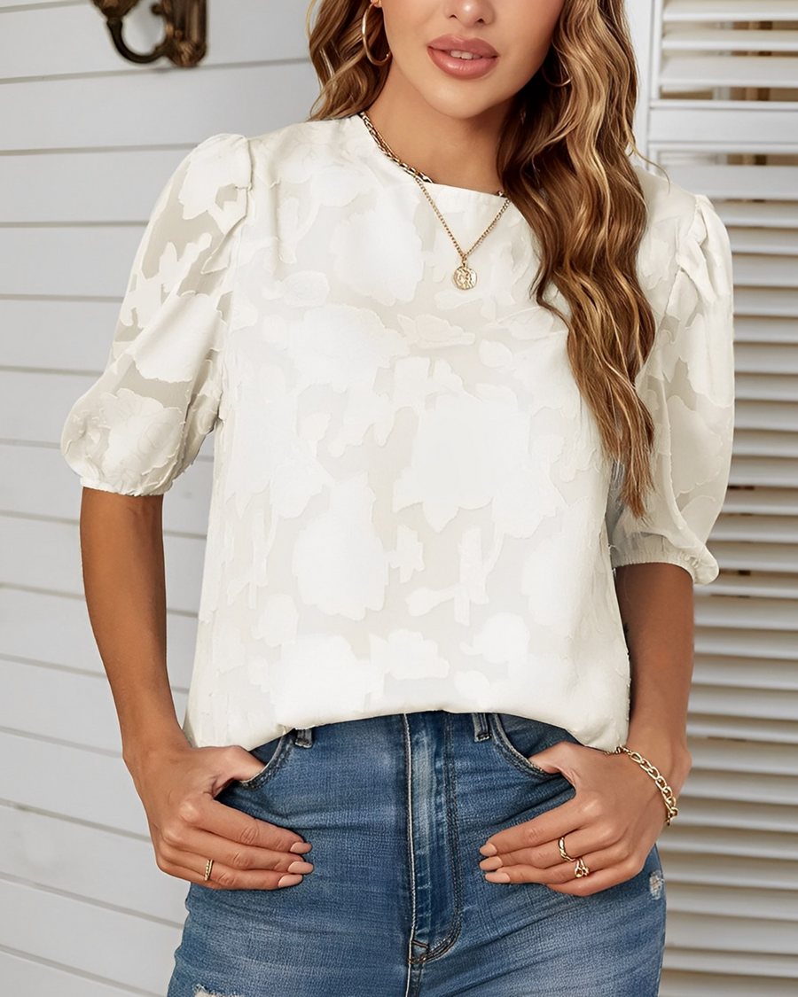 Sylis | Blouse with Puff Sleeve