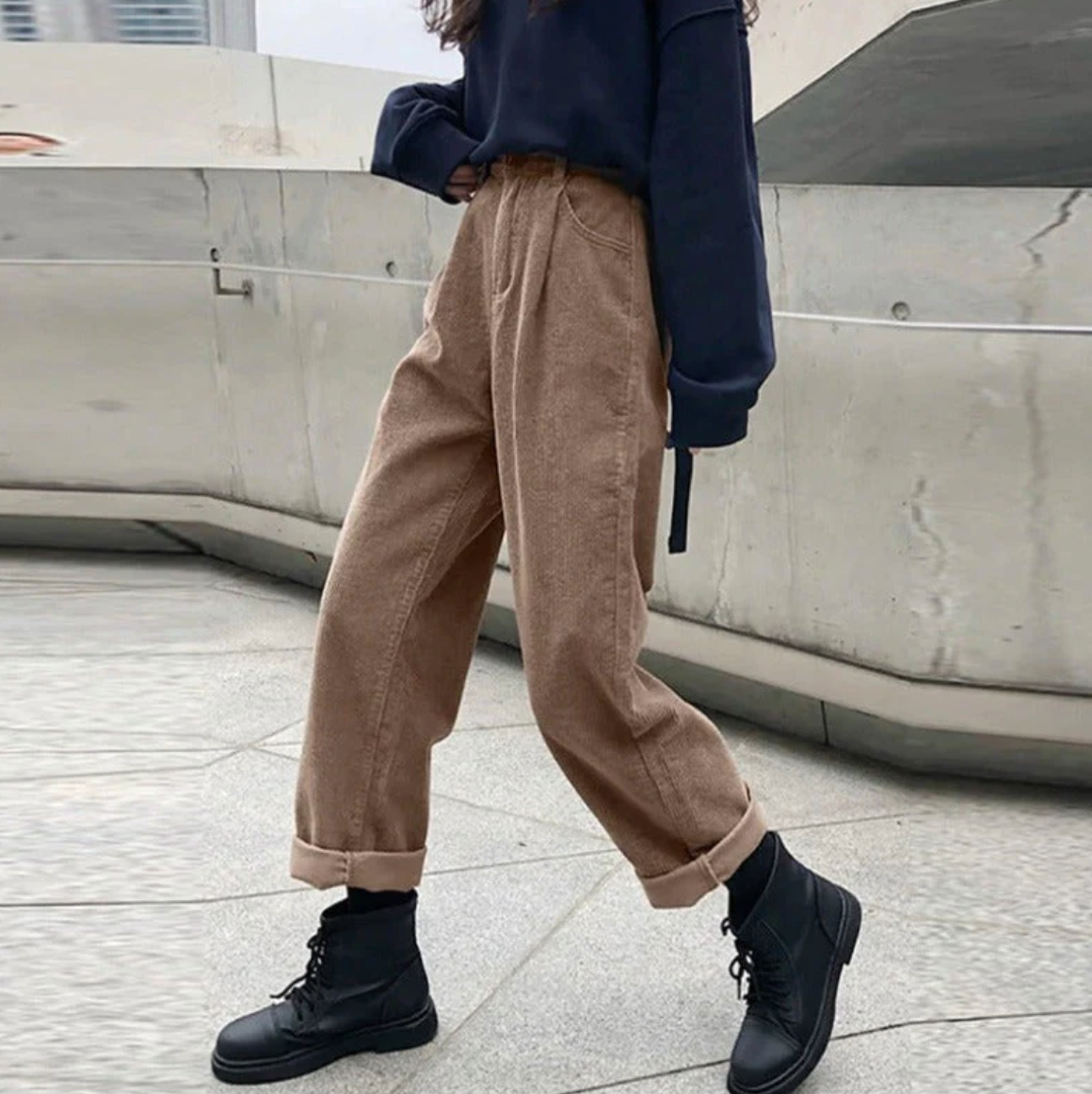 Sylis | Casual Corduroy Leisure Pants