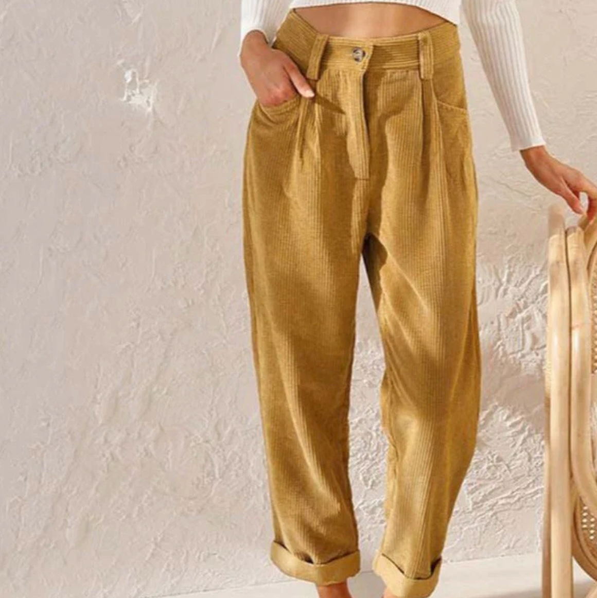 Sylis | Cord Pants