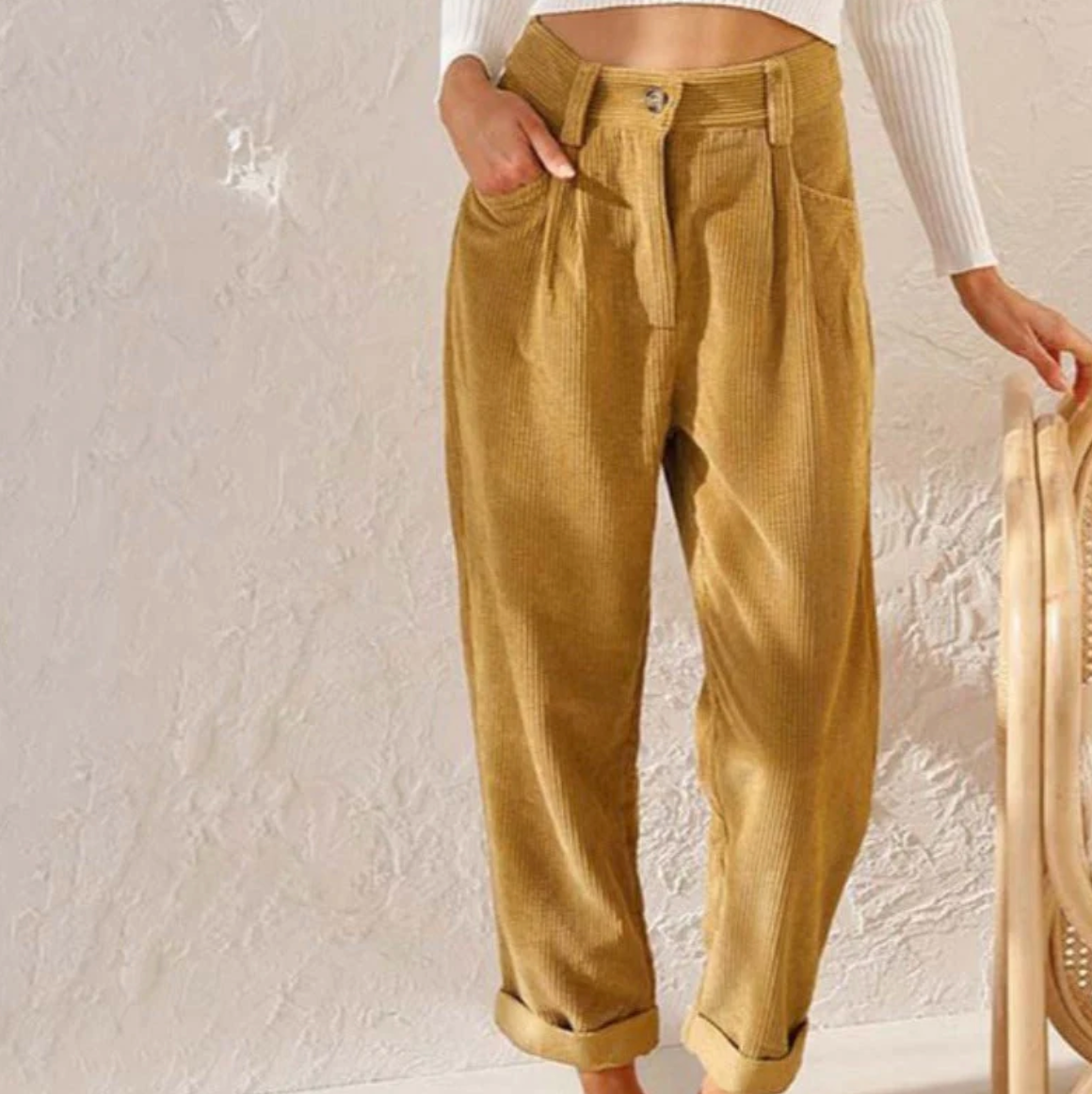 Sylis | Casual Corduroy Leisure Pants