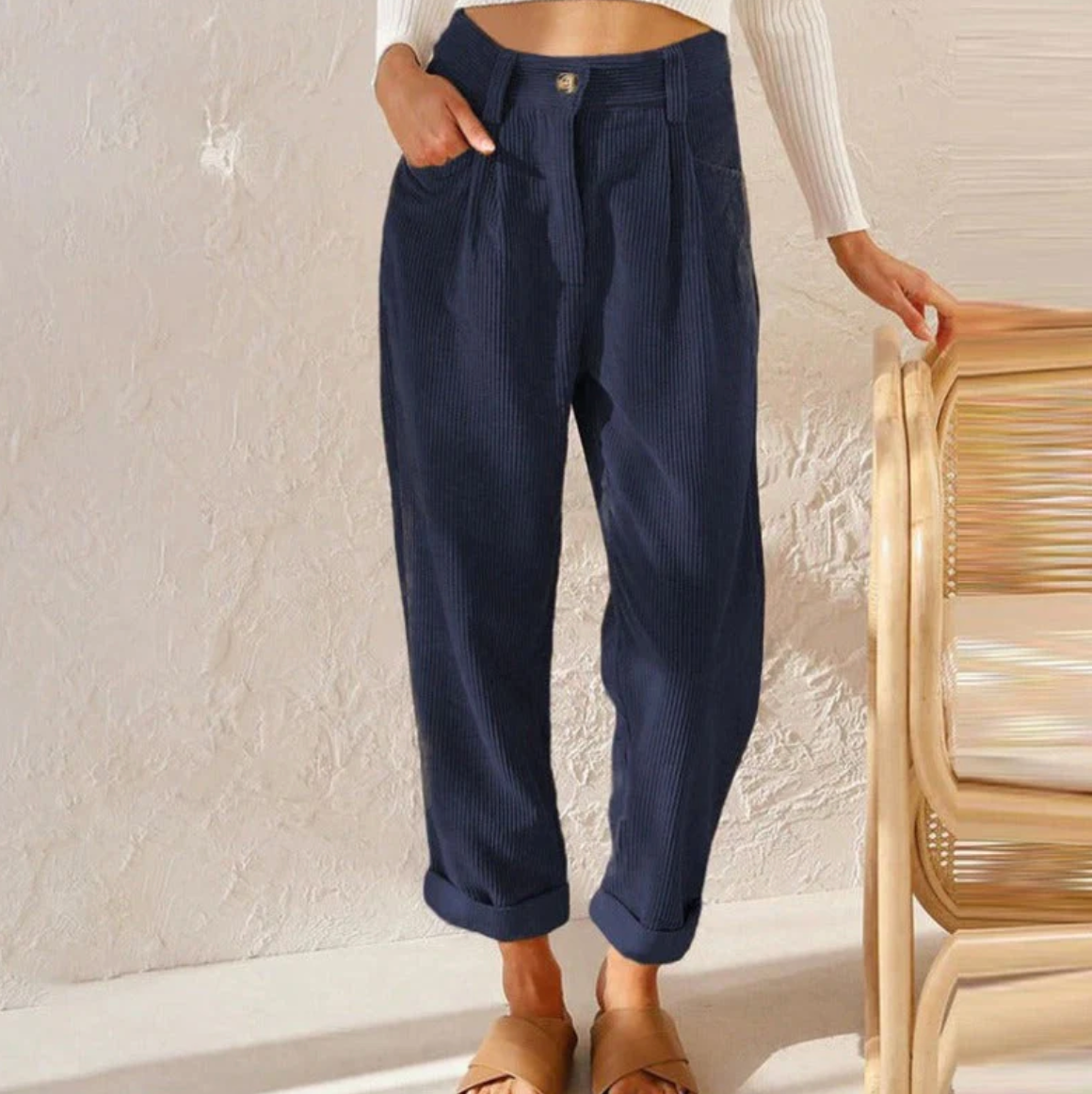 Sylis | Cord Pants