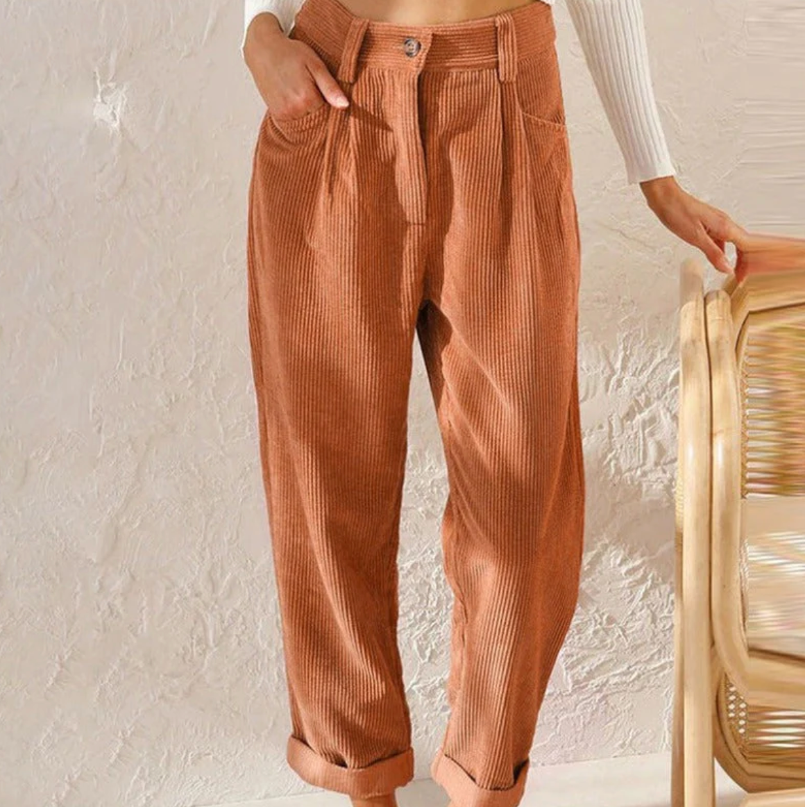 Sylis | Cord Pants