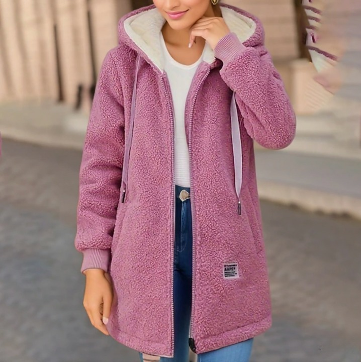 Sylis-Mode | Warm Women's Fleece Jacket For Winter Zelda