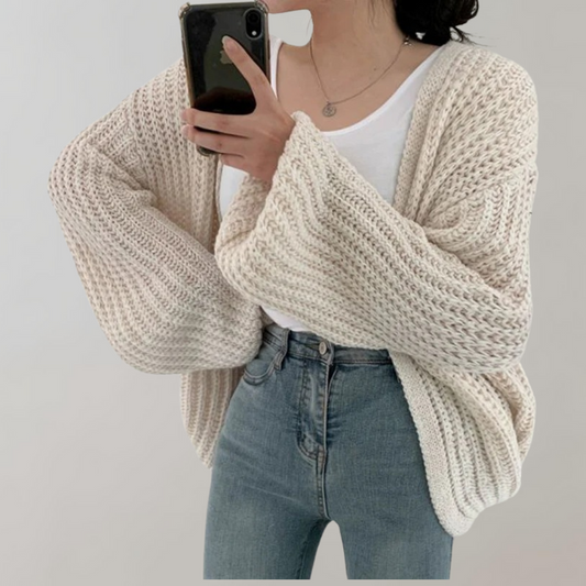 Sylis-Mode | Comfortable Long-Sleeved Cardigan For Women