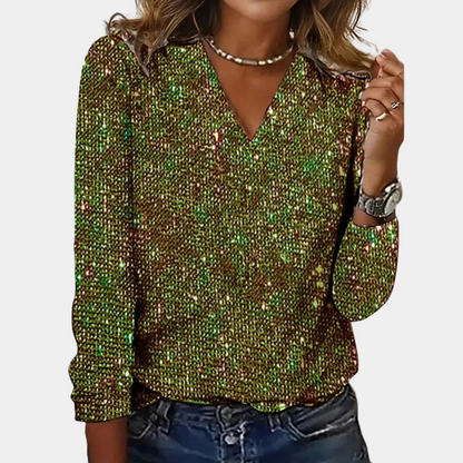Sylis-Mode | Glitter Top For Women