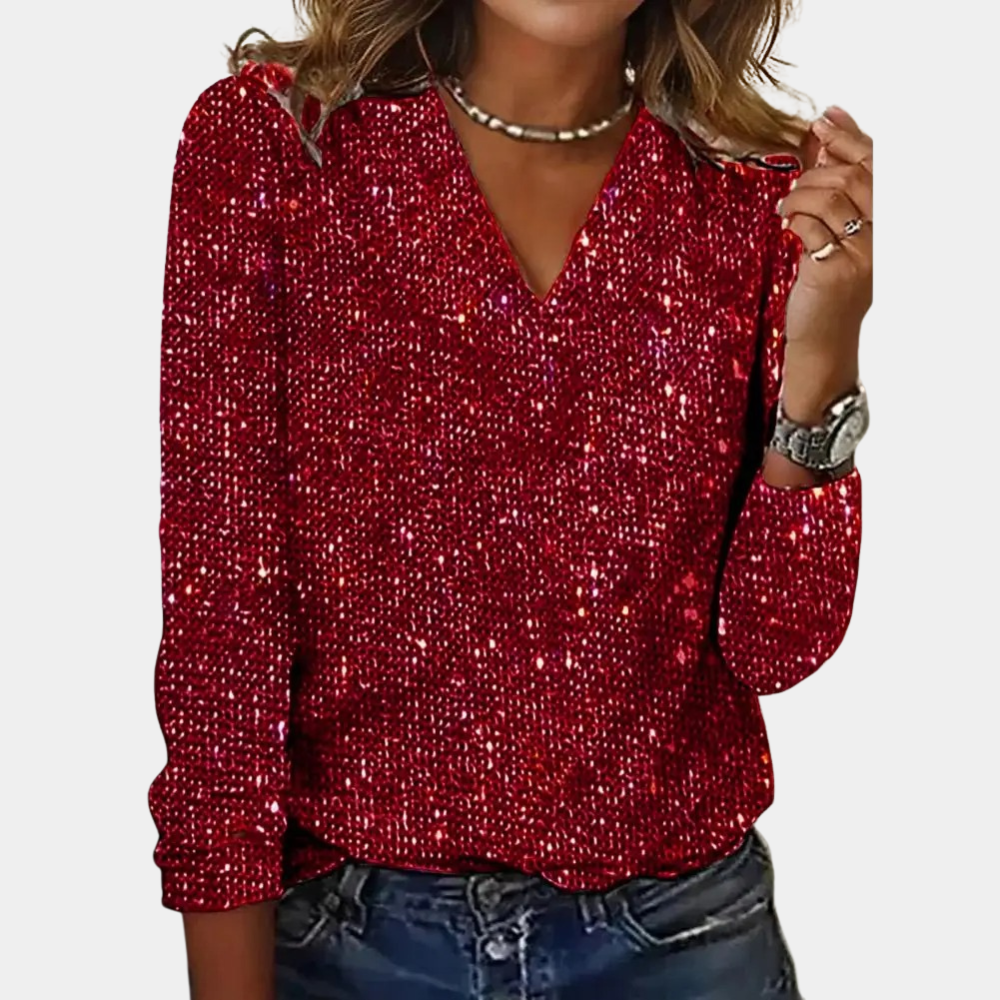 Sylis-Mode | Glitter Top For Women
