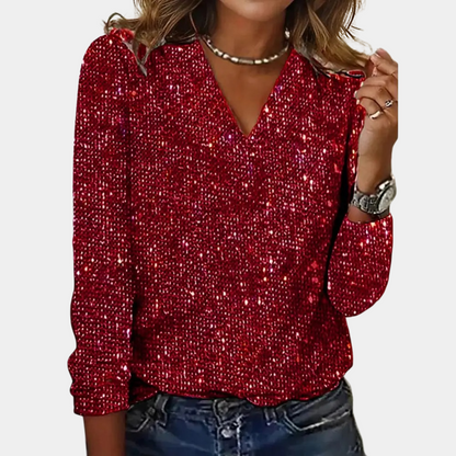 Sylis-Mode | Glitter Top For Women