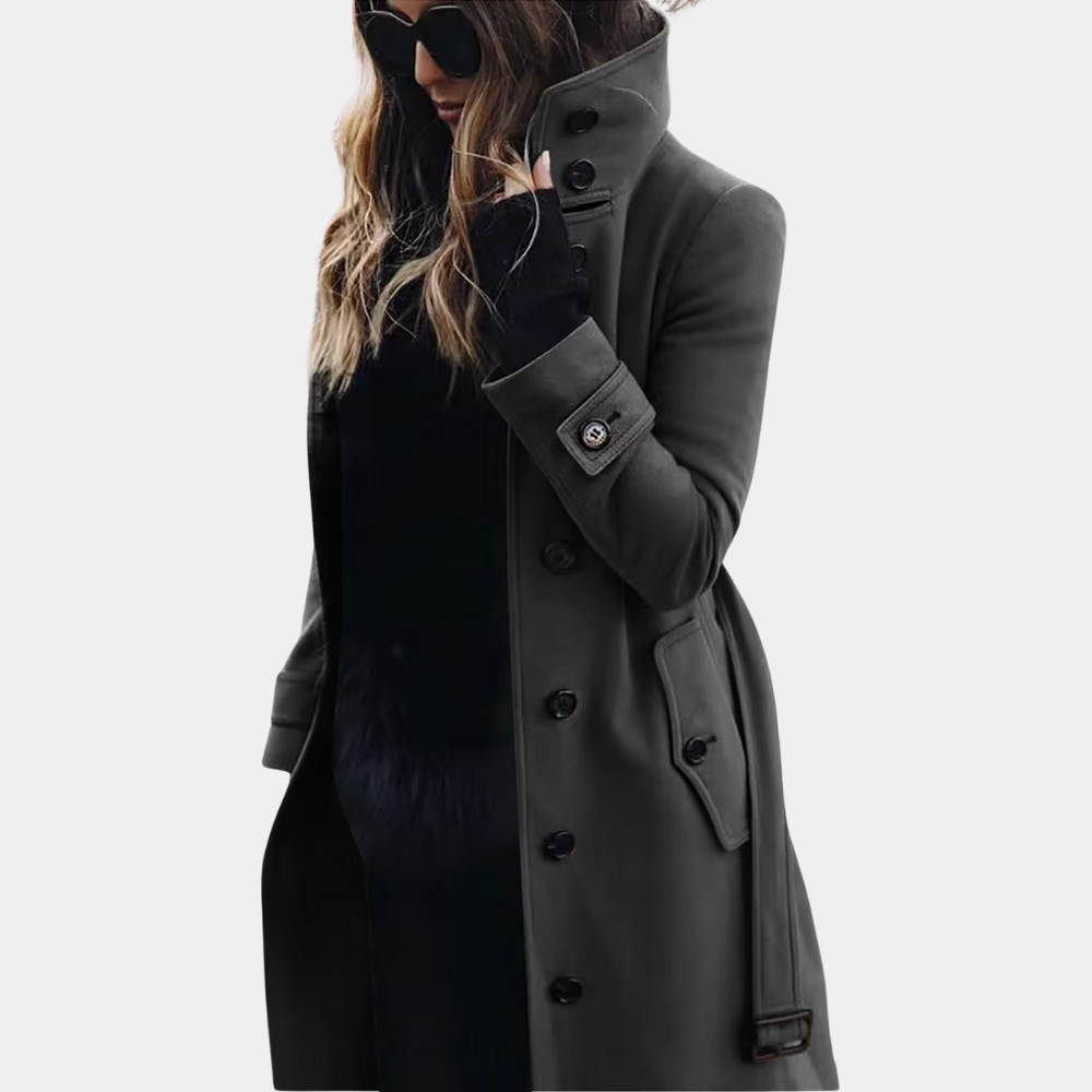 Sylis-Mode - Stylish and warm trench coat for women