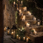 3 Piece Set TruGlow Solar Candles