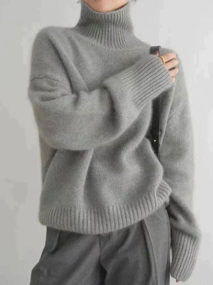 Sylis-Mode | Linea Elegant Turtleneck Sweater