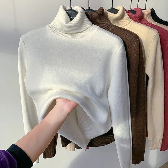 Sylis | Turtleneck Sweater Fleece Lined