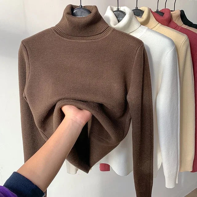 Sylis | Turtleneck Sweater Fleece Lined