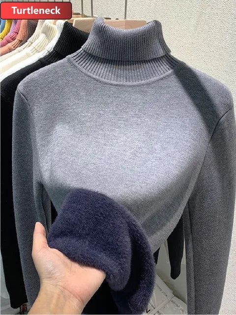 Sylis | Turtleneck Sweater Fleece Lined