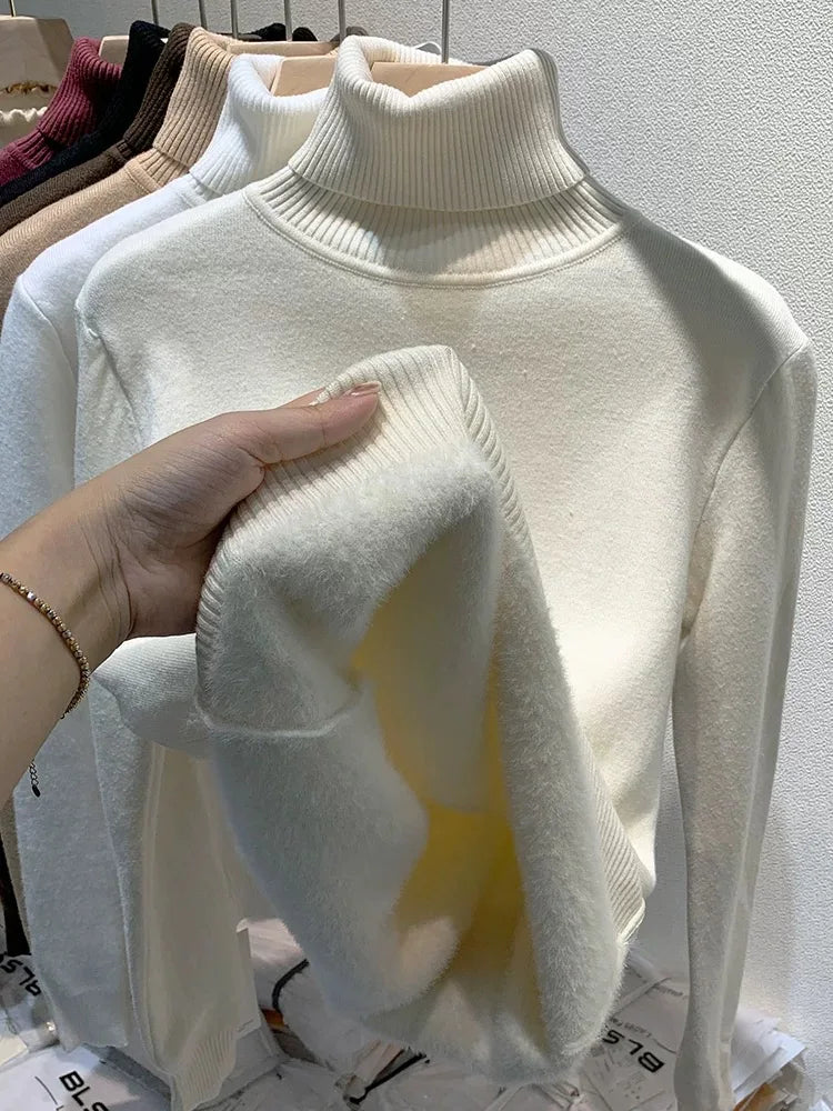 Sylis | Turtleneck Sweater Fleece Lined