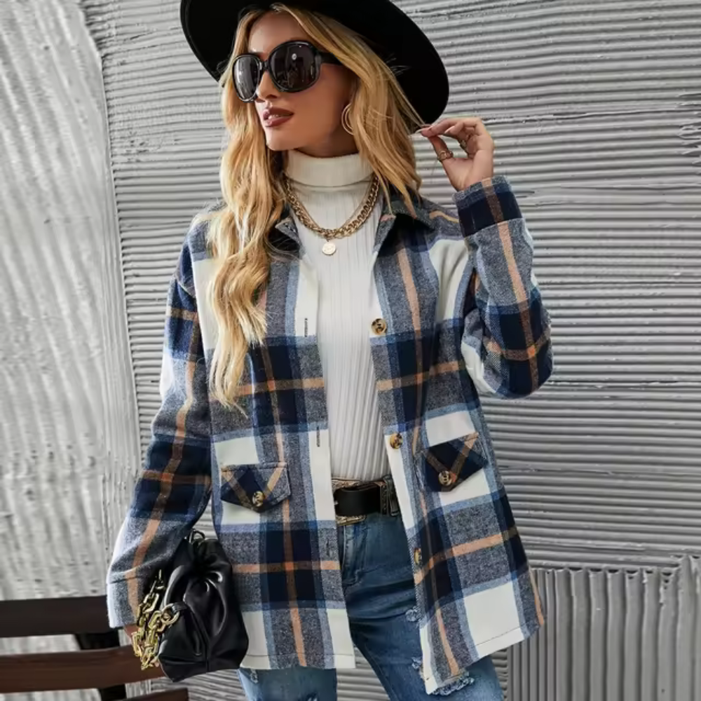 Sylis checked jacket