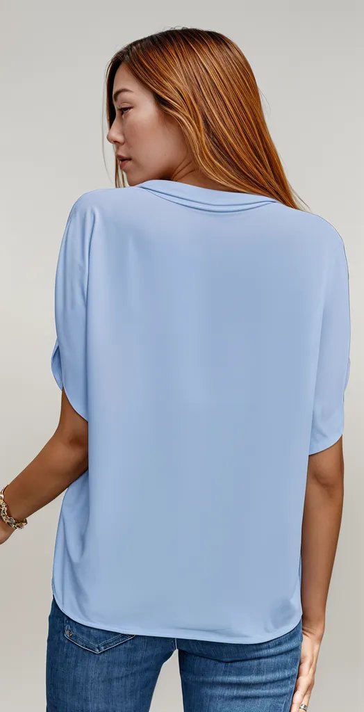 Sylis | Relaxed v-neck blouse |  FREE