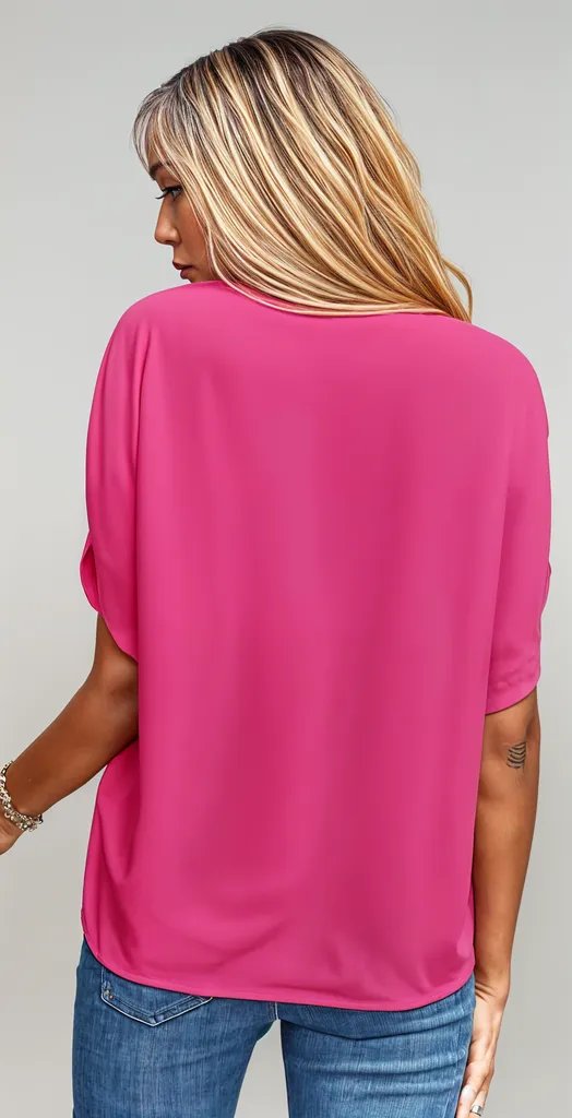 Sylis | Relaxed v-neck blouse |  FREE