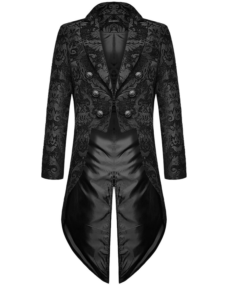 Sylis-Mode - Gothic Swallowtail Coat for Men