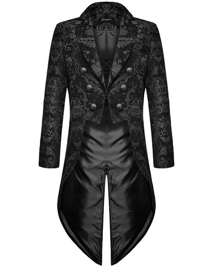 Sylis-Mode - Gothic Swallowtail Coat for Men