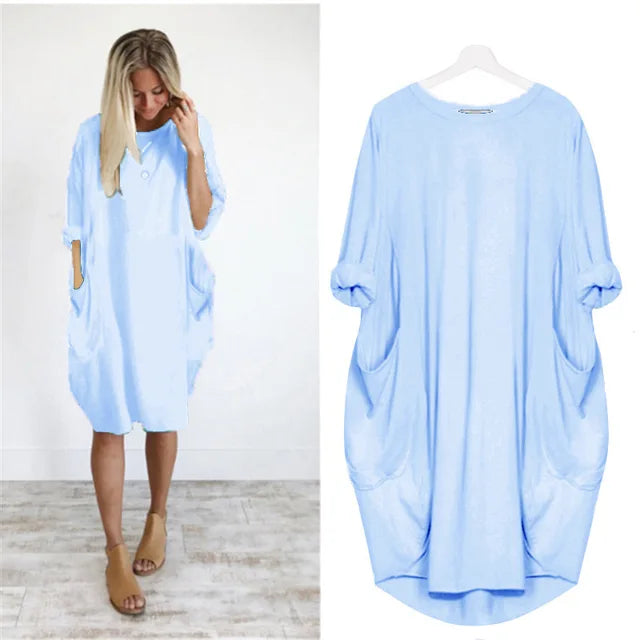 Sylis | Comfortable Tummy Covering Dress