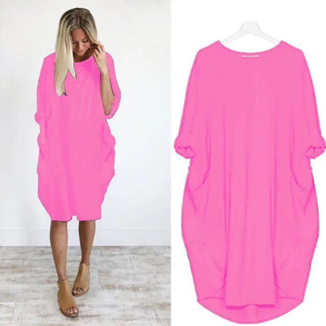 Sylis | Comfortable Tummy Covering Dress